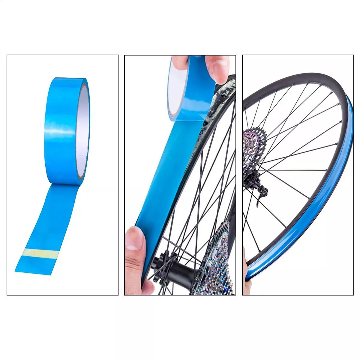 Kit Encore Cinta 27mm X 10m + Válvulas + Obus Y Herramienta