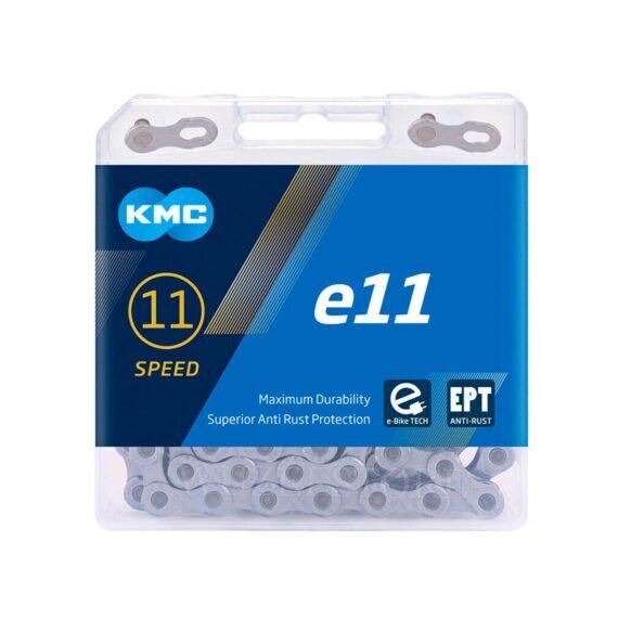 KMC E11 E-BIKE ETEP SILVER 136 Eslabones