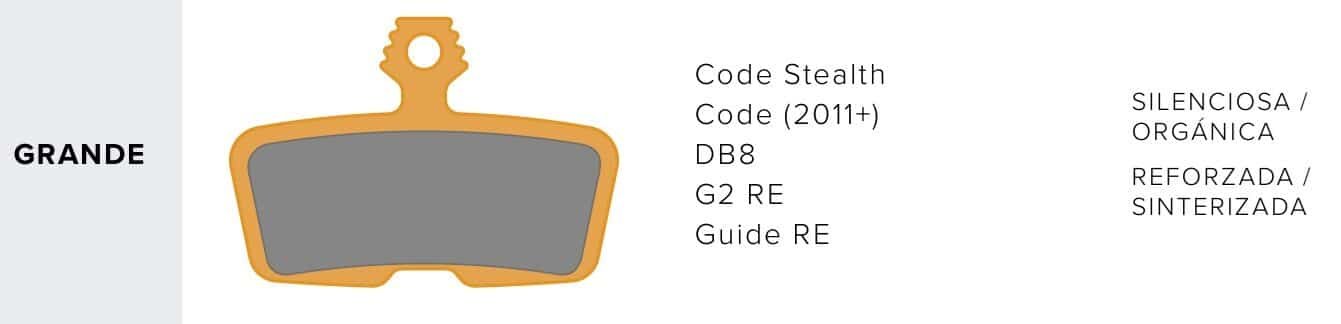 SRAM ORG/AL Code 11+/Guide RE/G2 RE/DB8