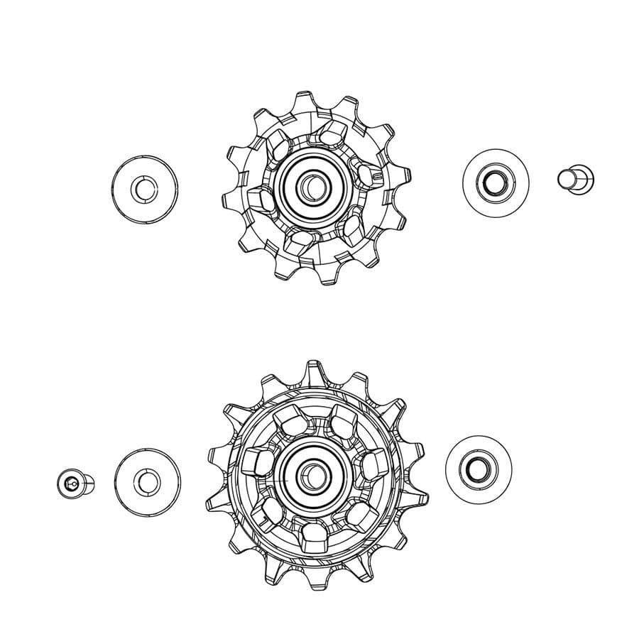 RUEDAS DE CAMBIO SRAM PARA GX EAGLE AXS 12v