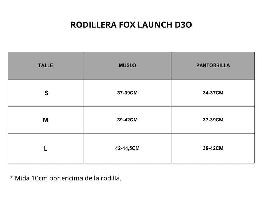 FOX LAUNCH D3O