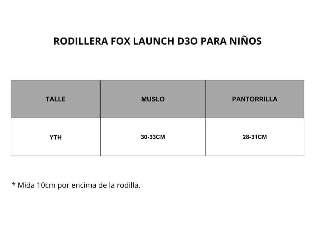 FOX LAUNCH D3O PARA NIÑOS