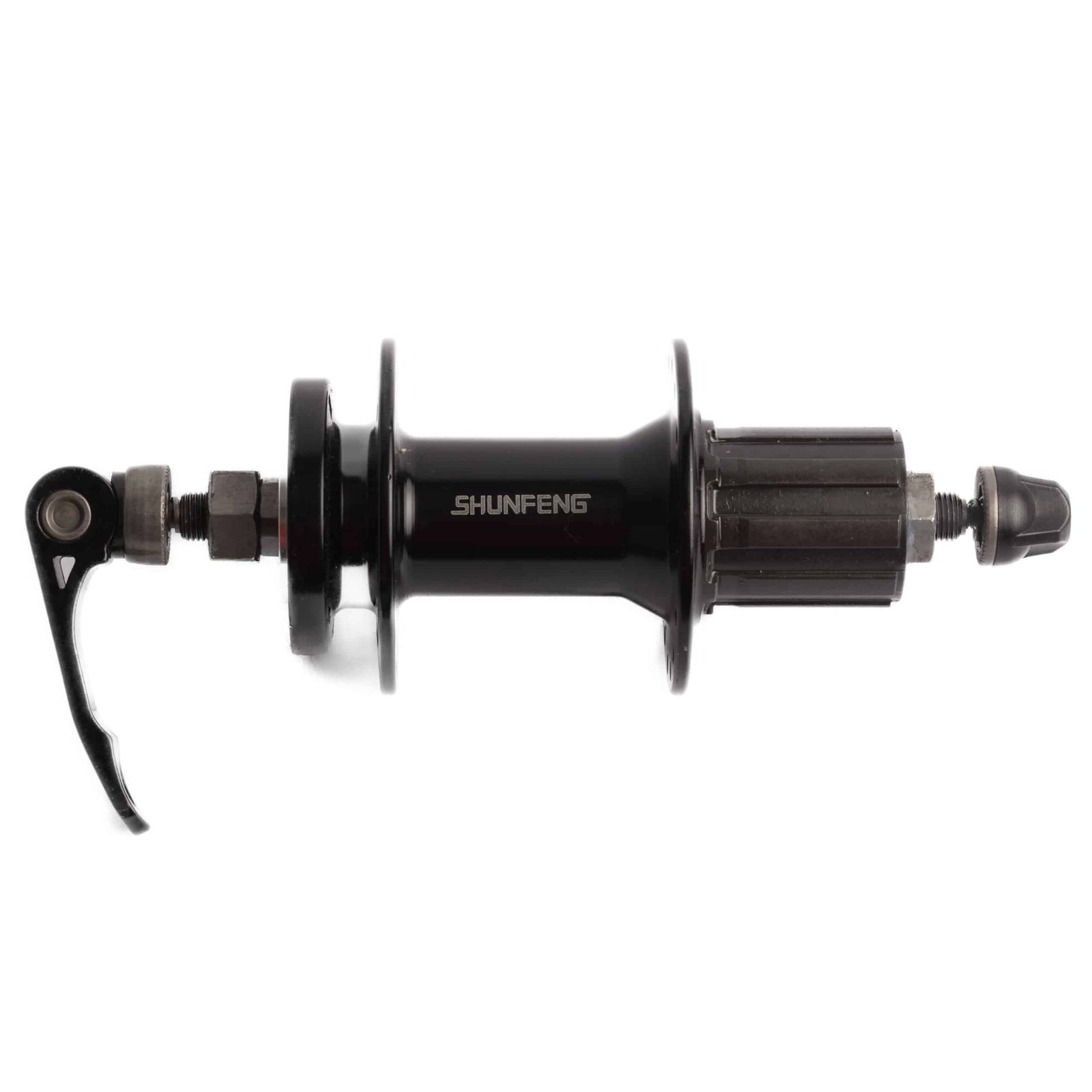 Par de mazas SHUNFENG casette 6t 32/36h A Rulemanes