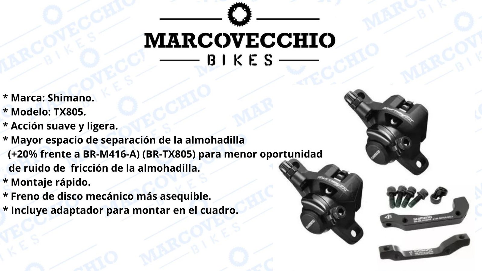 PAR SHIMANO TOURNEY TX805