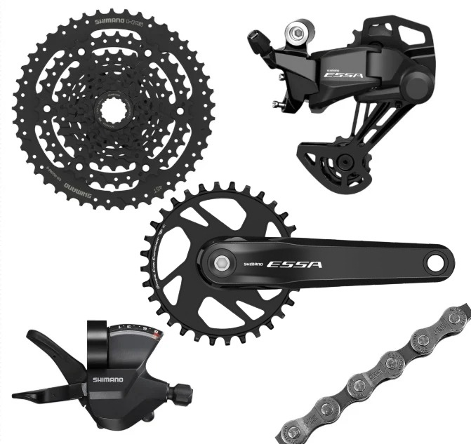 SHIMANO ESSA 1X8 11-45t C/Palancas