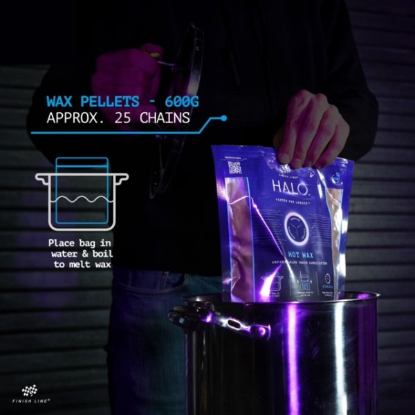 FINISH LINE HALO HOT WAX 600gr