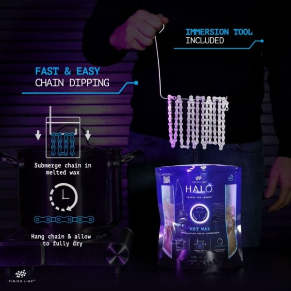 FINISH LINE HALO HOT WAX 600gr