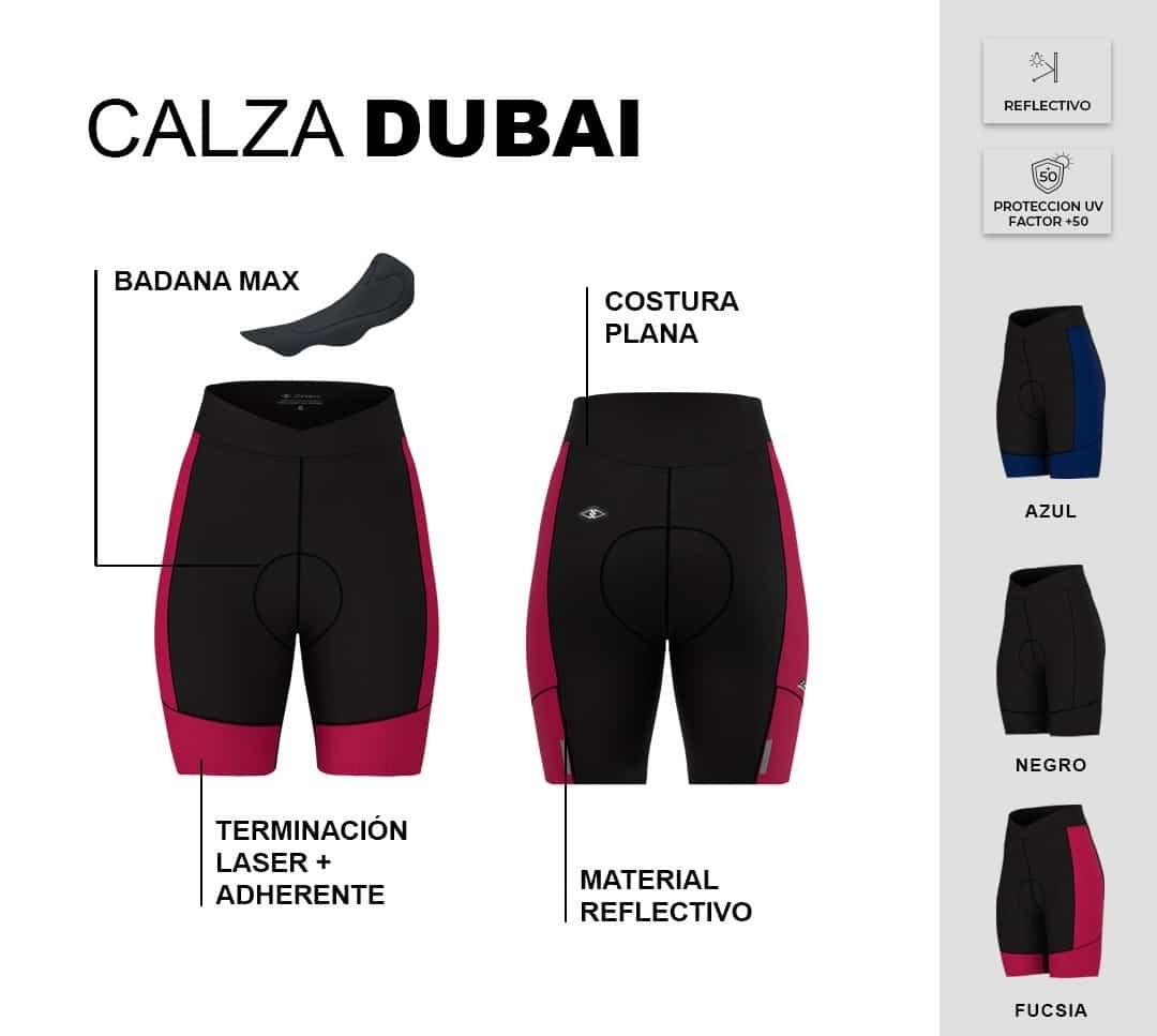 ZIROOX DUBAI de MUJER Con Badana