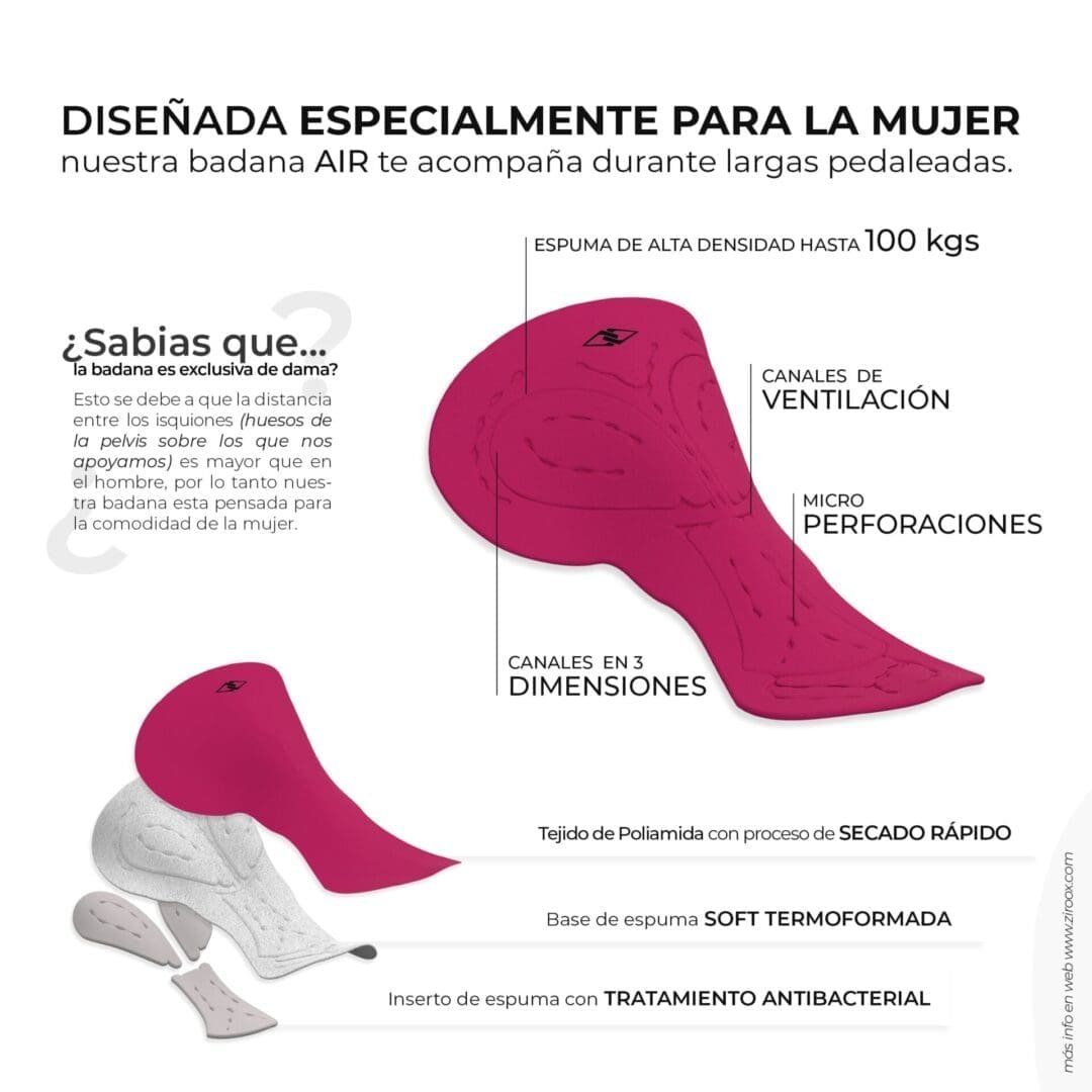 ZIROOX IBIZA de MUJER Con Badana