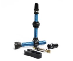 Par Valvulas Tubeless Quaxar Universal Presta Anodizadas