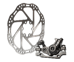 LIT CALIPER FRENO A DISCO MECANICO + DISCO DE FRENO 160MM 6T