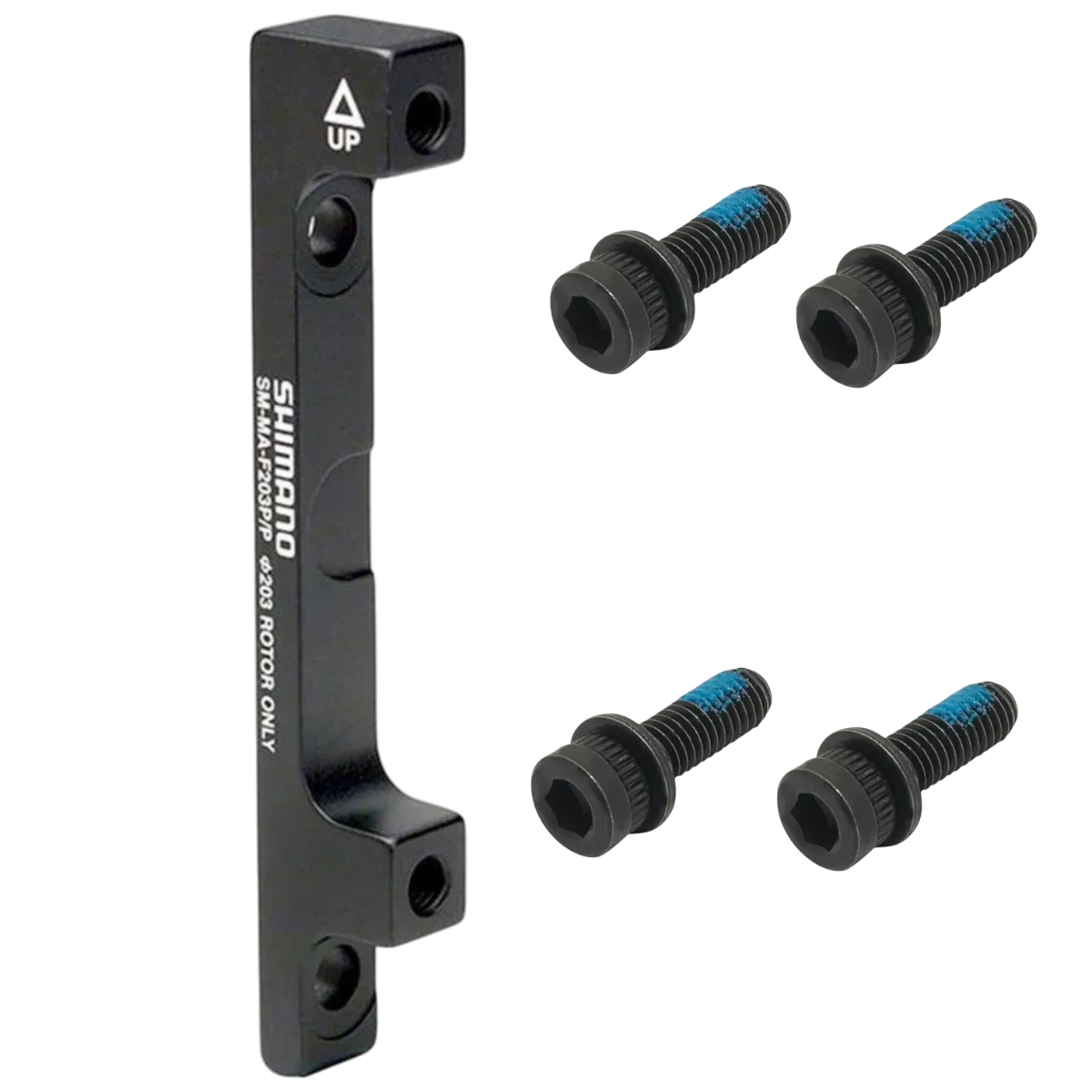 SHIMANO DE 160MM A 203MM POST MOUNT