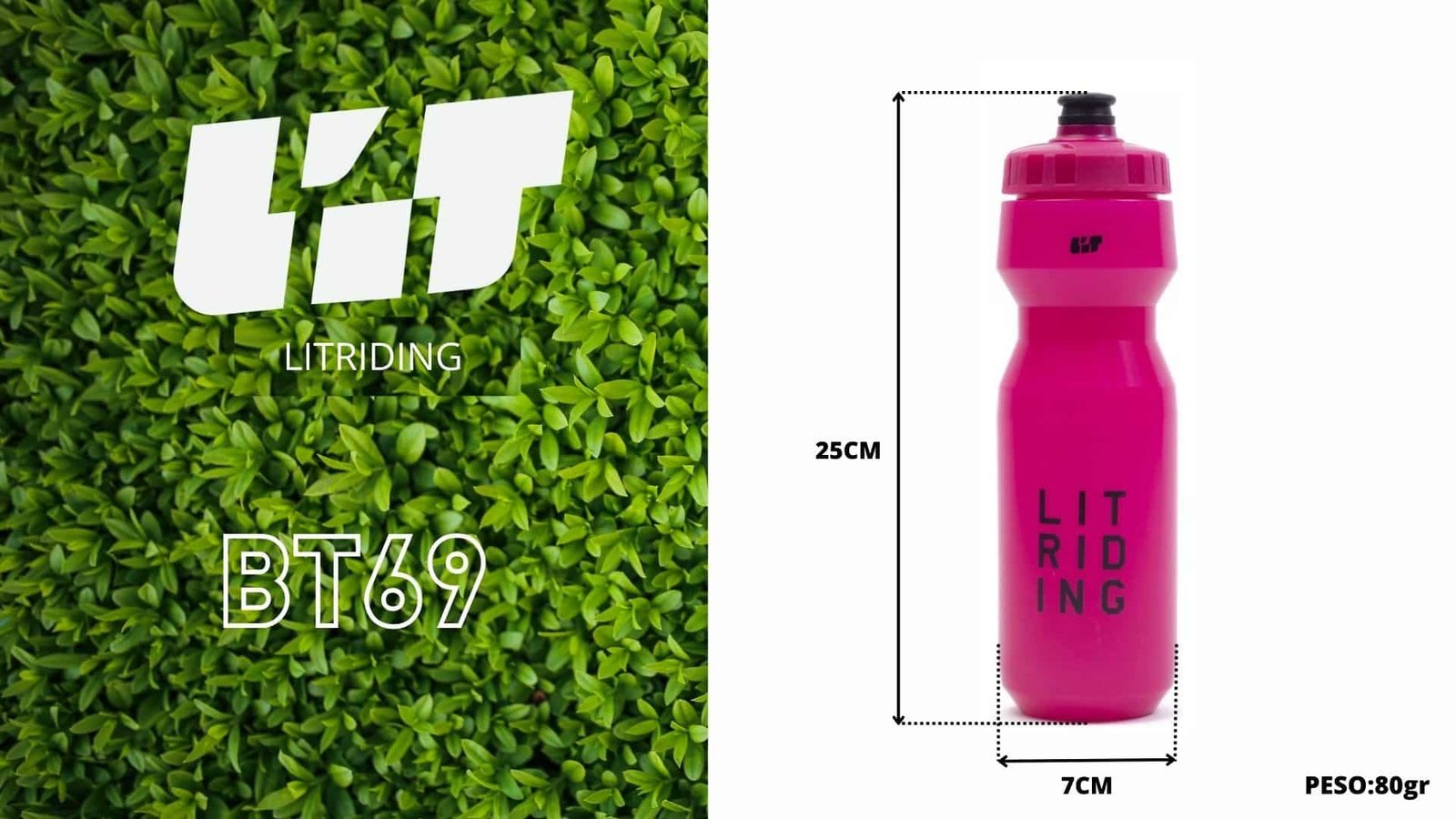 KIT X4 UNIDADES LIT 750ML Bpa Free