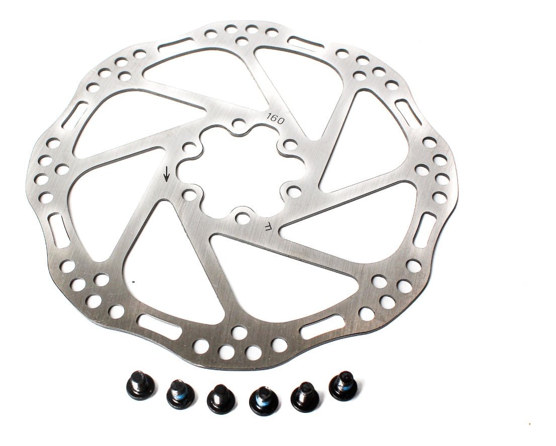 PAR CALIPER FRENO A DISCO MECANICO+DISCOS DE FRENO 160MM 6T