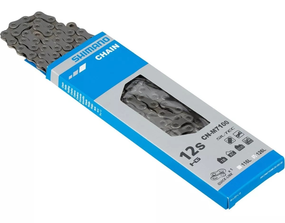 SHIMANO SLX M7100 12V QUICK-LINK 126 ESLABONES
