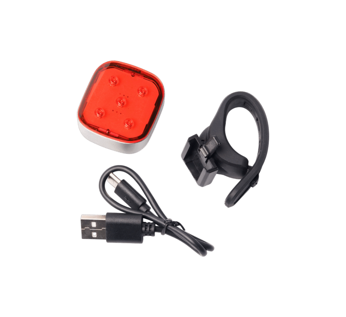 KIT LUCES LIT RIDING Delantera y Trasera 120LM Usb