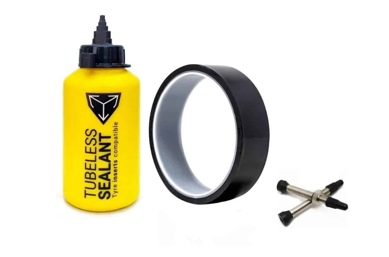 Kit Tubeless Panzer Dos Ruedas Completo