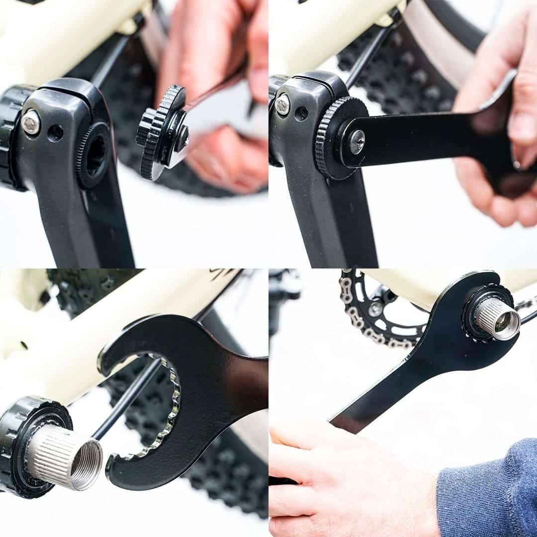 Llave Extractor Caja Pedalera Hollowtech II y Palancas 2 en 1
