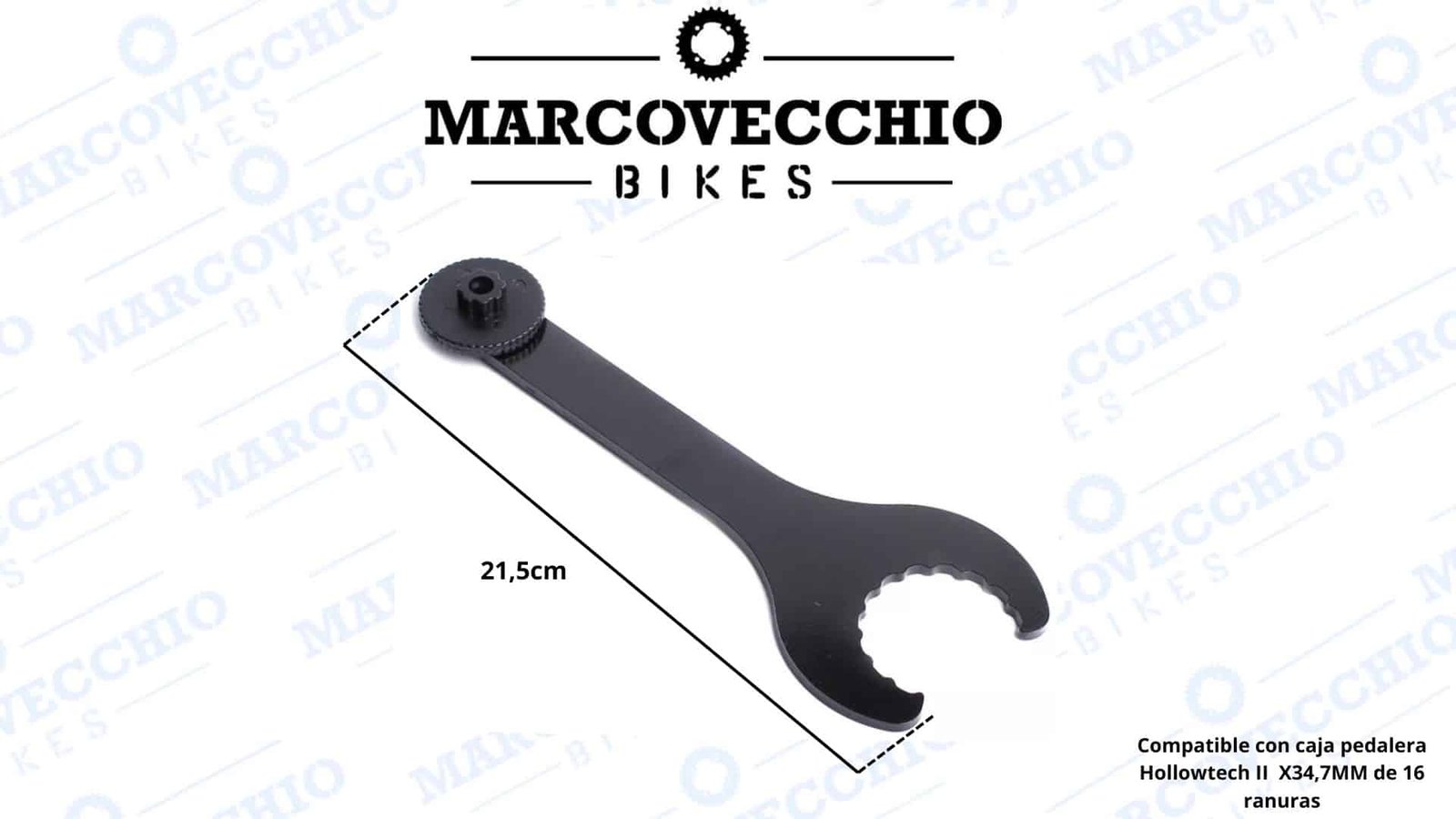 Llave Extractor Caja Pedalera Hollowtech II y Palancas 2 en 1