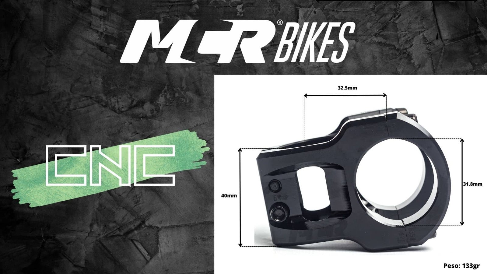 Stem MCR PRO 31.8mm x 32,5mm