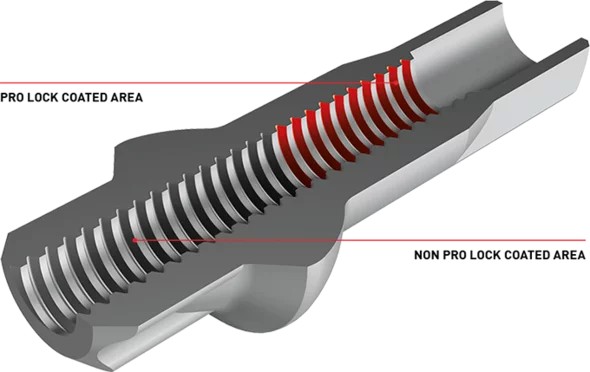 NIPLE DT SWISS Standard PRO LOCK Aluminio 14MM