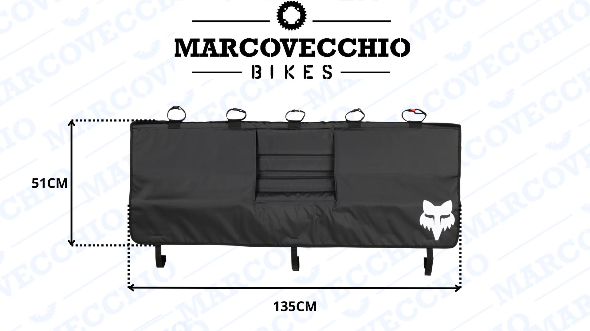 FUNDA COBERTOR FOX Small Tailgate Cover