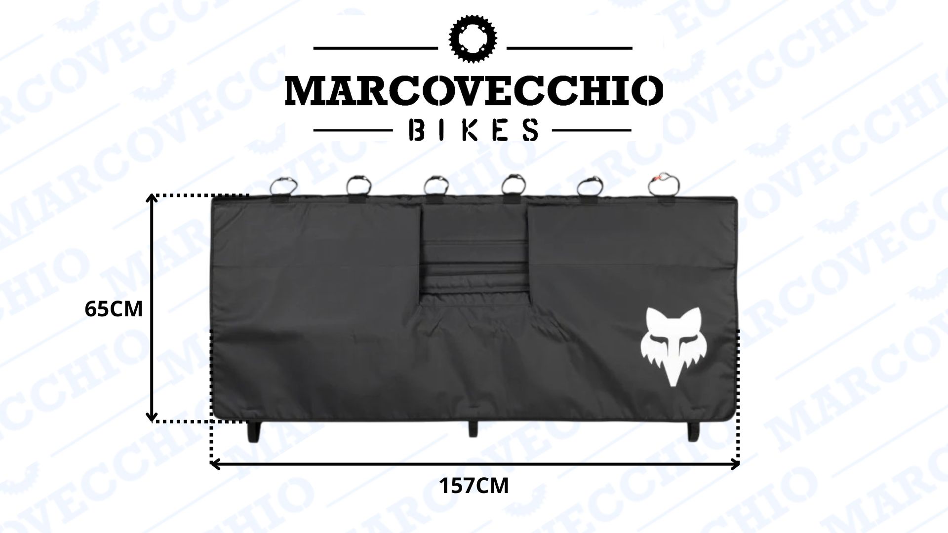 FUNDA COBERTOR FOX Large Tailgate Cover