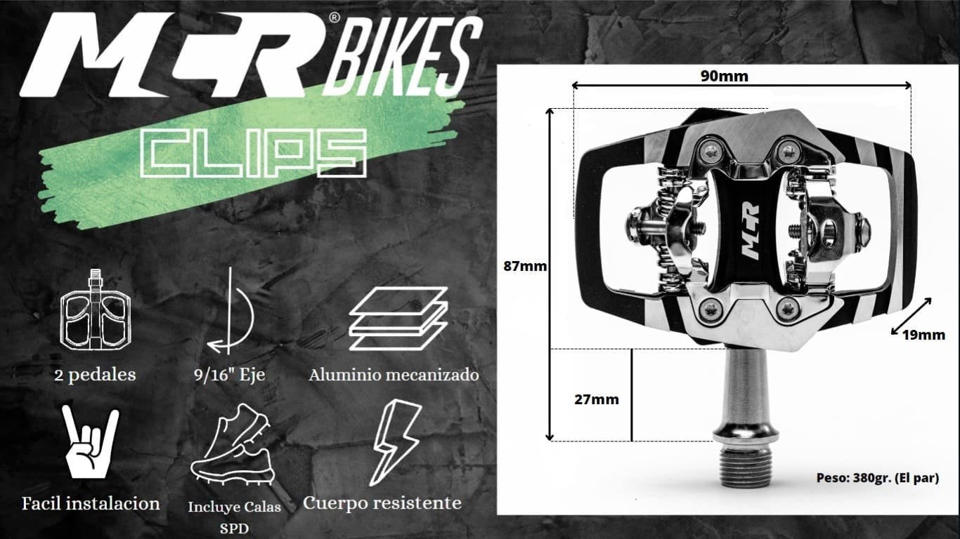 MCR CLIPS COMP SHIMANO SPD