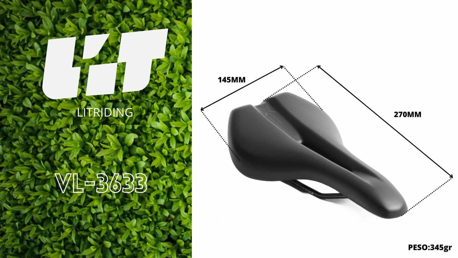 LIT RIDING VL-3633 Antiprostatico 270x145mm