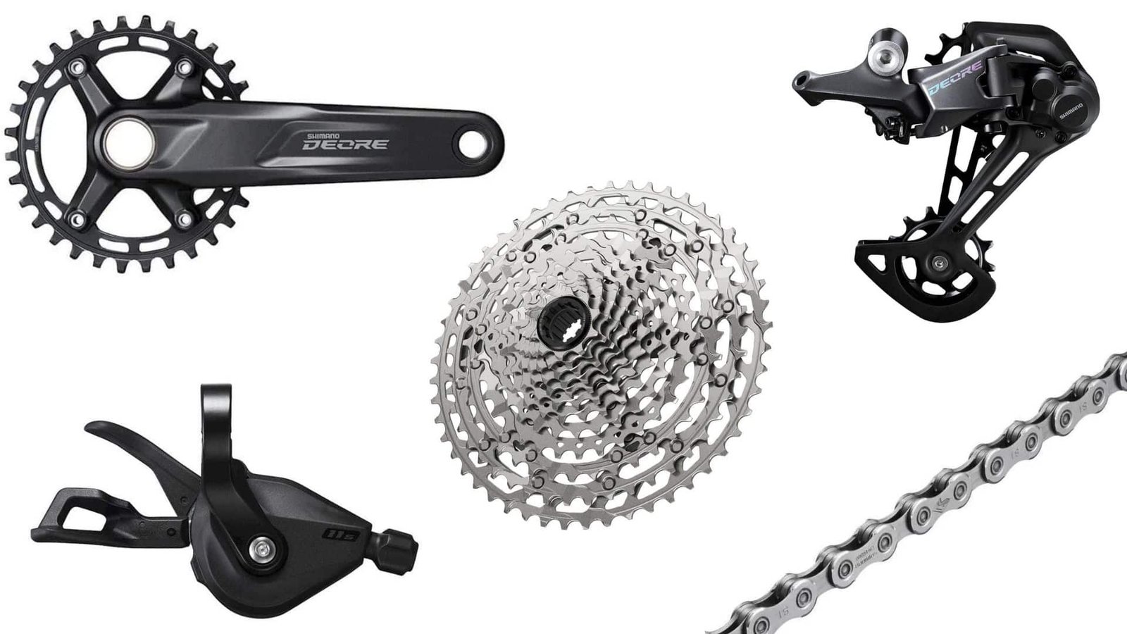 Shimano Deore M5100 1X11 C/Palancas